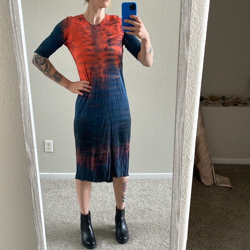Raquel Allegra tie dye dress